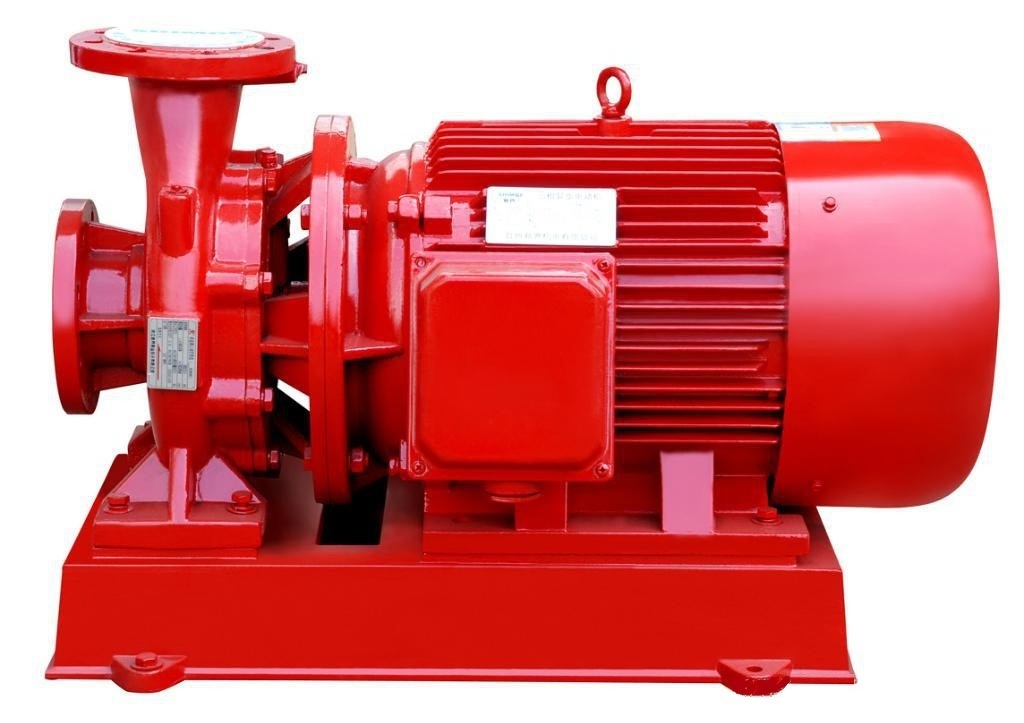 Shanghai Factory ISW Horizontal Fire Single Suction High Efficiency Centrifugal Water Pump