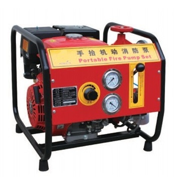 High Quality 6HP BJ6 Portable Gasoline Floating Fire Fighting Water Pump Air Cooler Water Pump