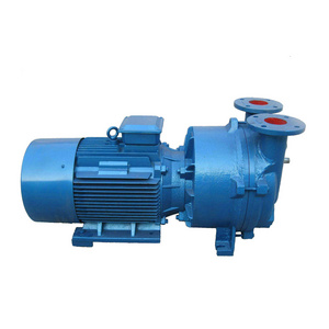 Chemical water ring pump unit without oil water cooling