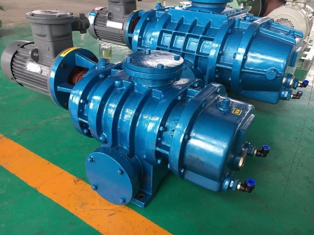 ZJ Single Stage Oil-free Positive Displacement High Booster Roots Vacuum Pump