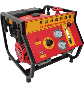 High Quality 6HP BJ6 Portable Gasoline Floating Fire Fighting Water Pump Air Cooler Water Pump