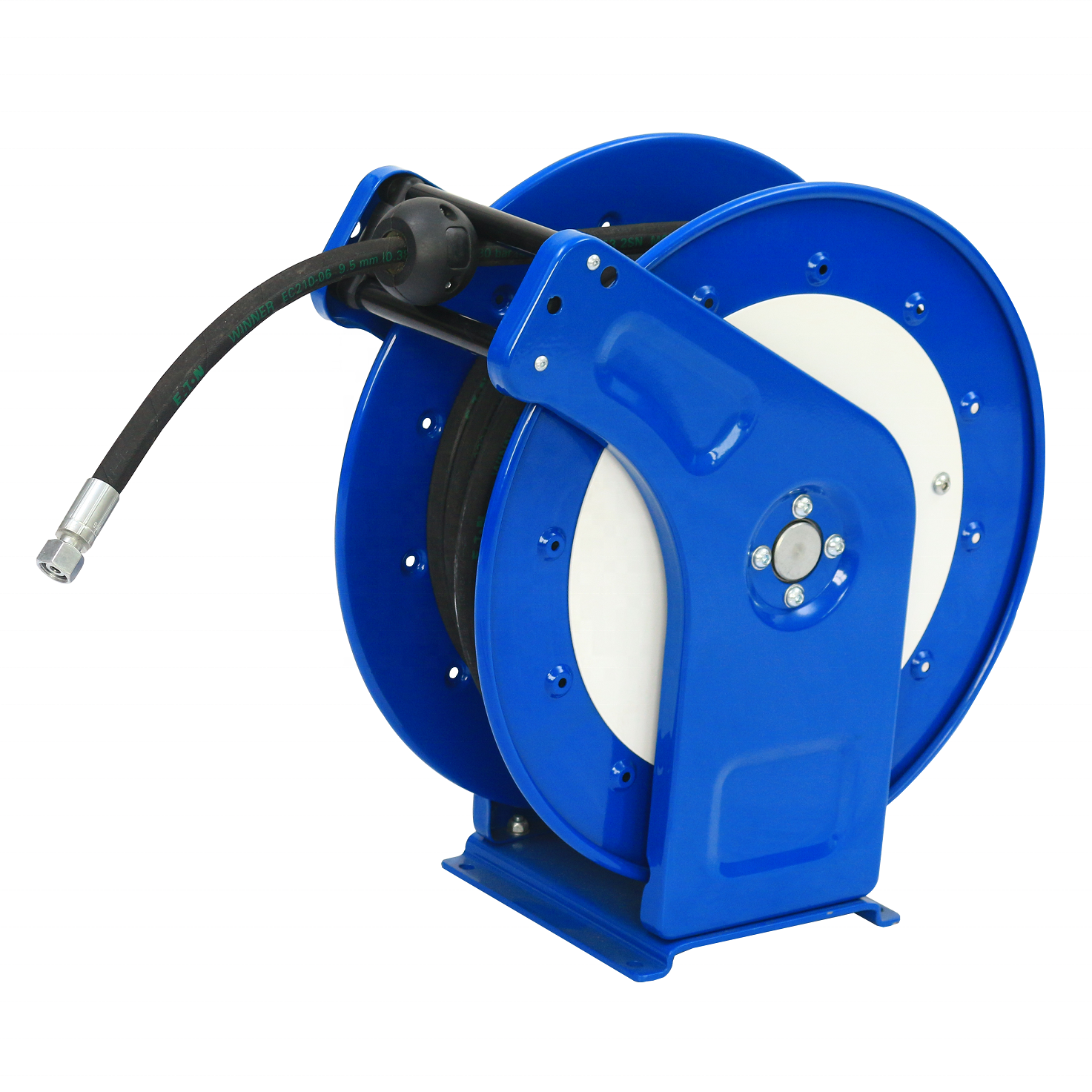 EB460 Spring Driven Self-retracting Industrial High Pressure Cleaning Hose Reel for Car Street Washing and Fire Fighting