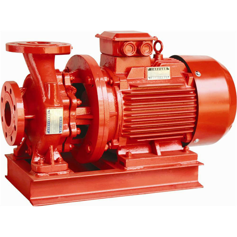 Shanghai Factory ISW Horizontal Fire Single Suction High Efficiency Centrifugal Water Pump