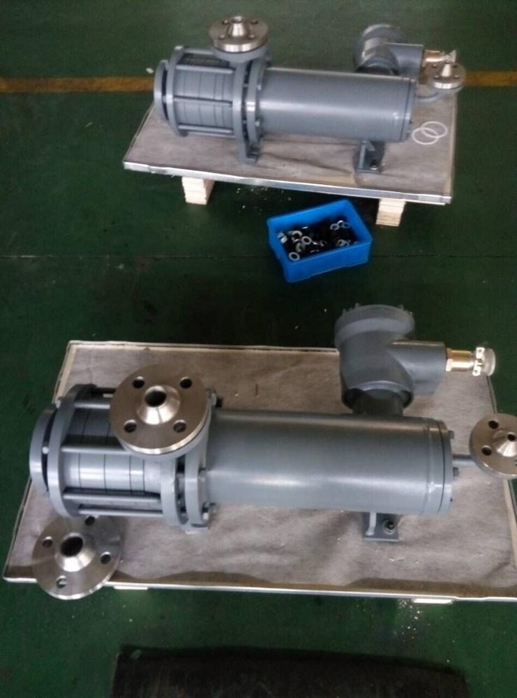 2023 New Vertical Reverse Chemical Circulating Corrosive Liquid Canned Motor Pump with Vented Pipe