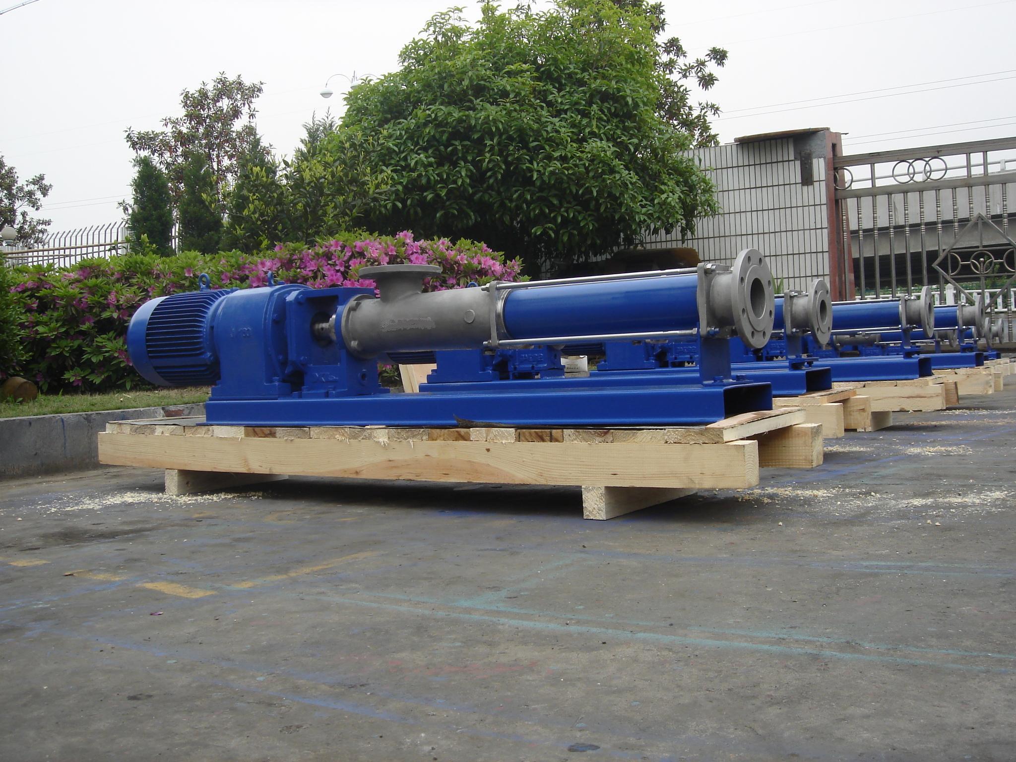 Stainless Steel Progressive Cavity Helical Rotor Mono Screw Oil Slurry Sludge Pump