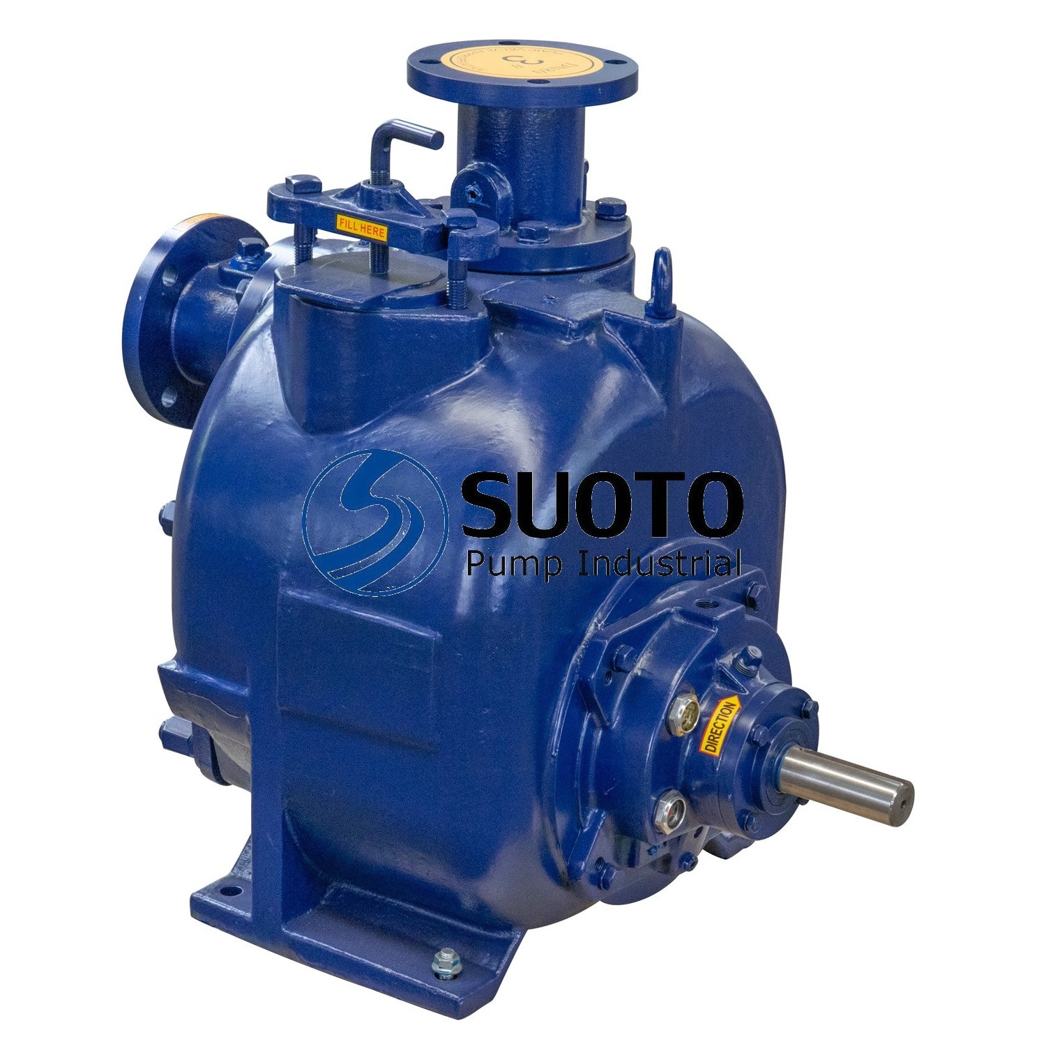 Electric Motor High Suction Lift Sewage Pump Running automatic