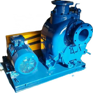 Factory Customized Electric Motor And Belt Pulley Driven High Self Suction Centrifugal Irrigation River Water Pump