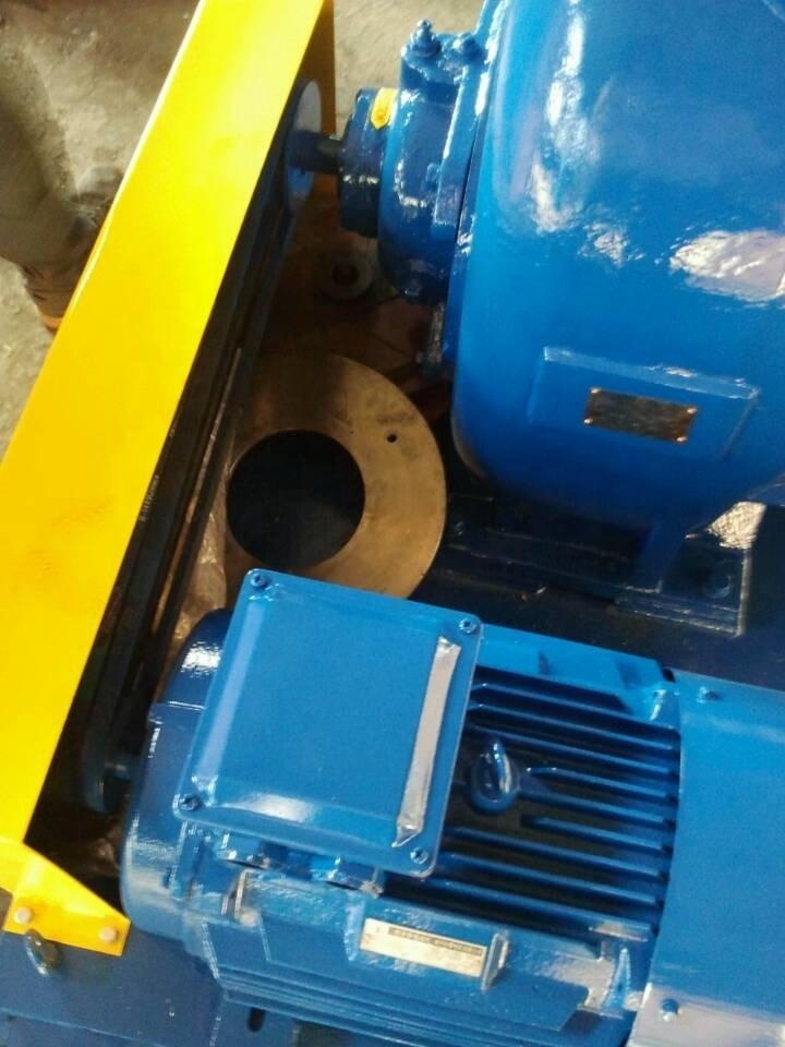 Factory Customized Electric Motor And Belt Pulley Driven High Self Suction Centrifugal Irrigation River Water Pump