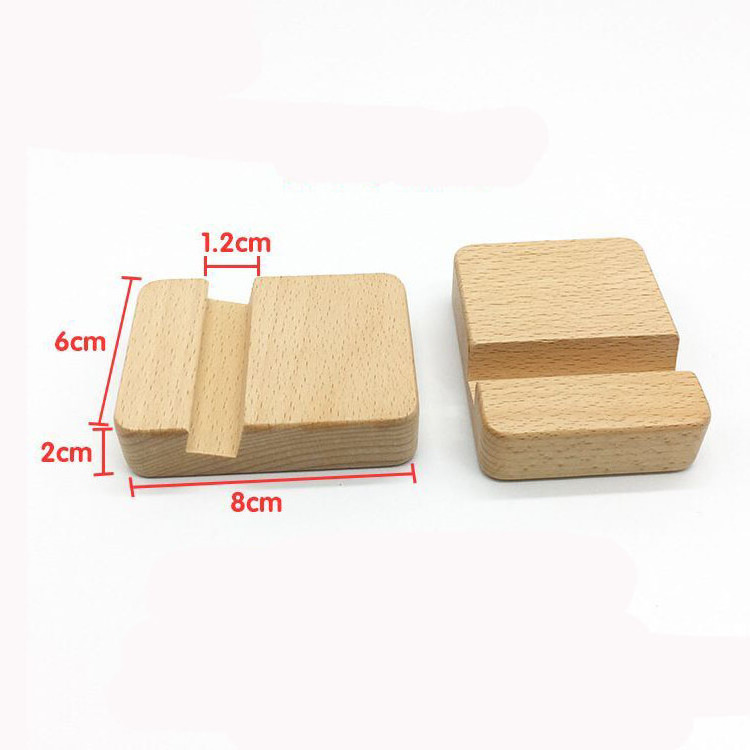 Wooden Smart Phone Holder Mobile Phone Holders Cell Holder Tablet Stand