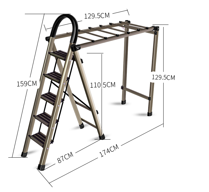 SYH004E SYH005E Hot Selling New Product Clothes Hanger Ladder