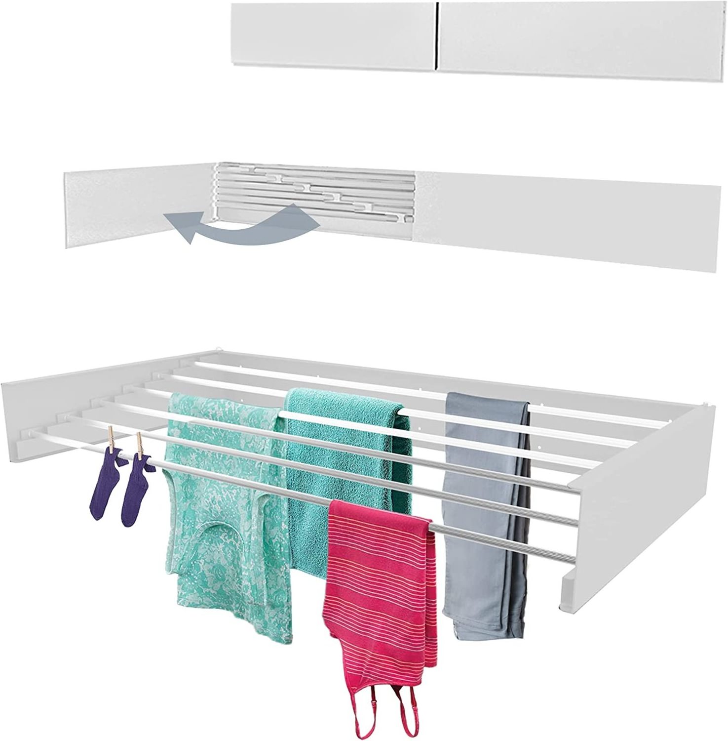 Clothes Drying Racks Stand Hidden Types Towel Holder Bathroom Accessories