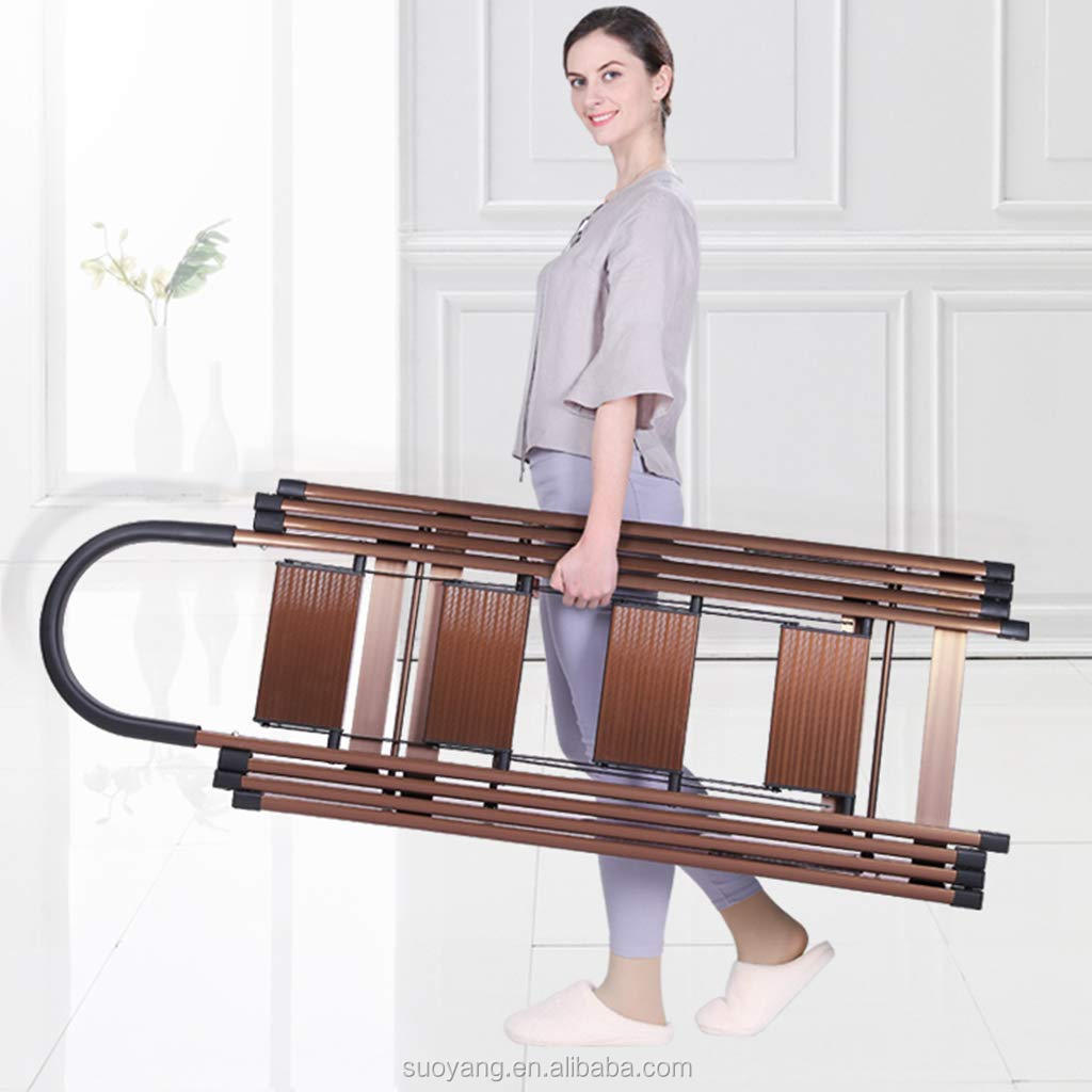 Clothes Drying Rack Multifunctional 4 Step Aluminium Household Ladder