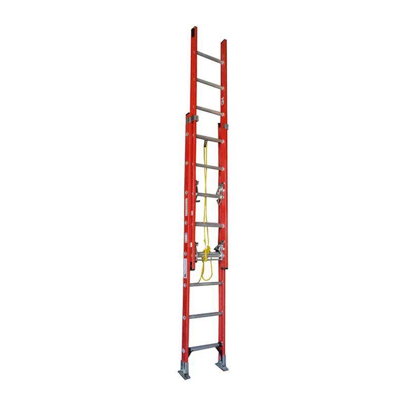 Extension Ladder Telescopic Step Carbon Fiber & 2 Section Fiberglass 4.8M-12M Combination Ladders Aluminum Industrial Ladders