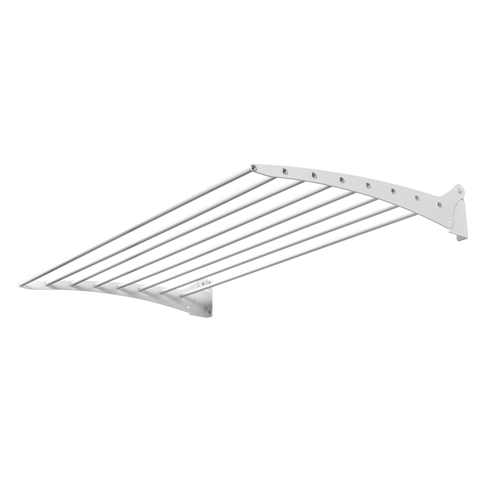 white wall mounted folding clothes hanger laundry drying rack cloth drying racks 8 poles