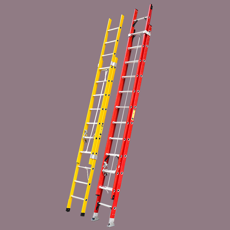 7.2 m 28- foot glassfiber extension ladder with capacity 330 pound