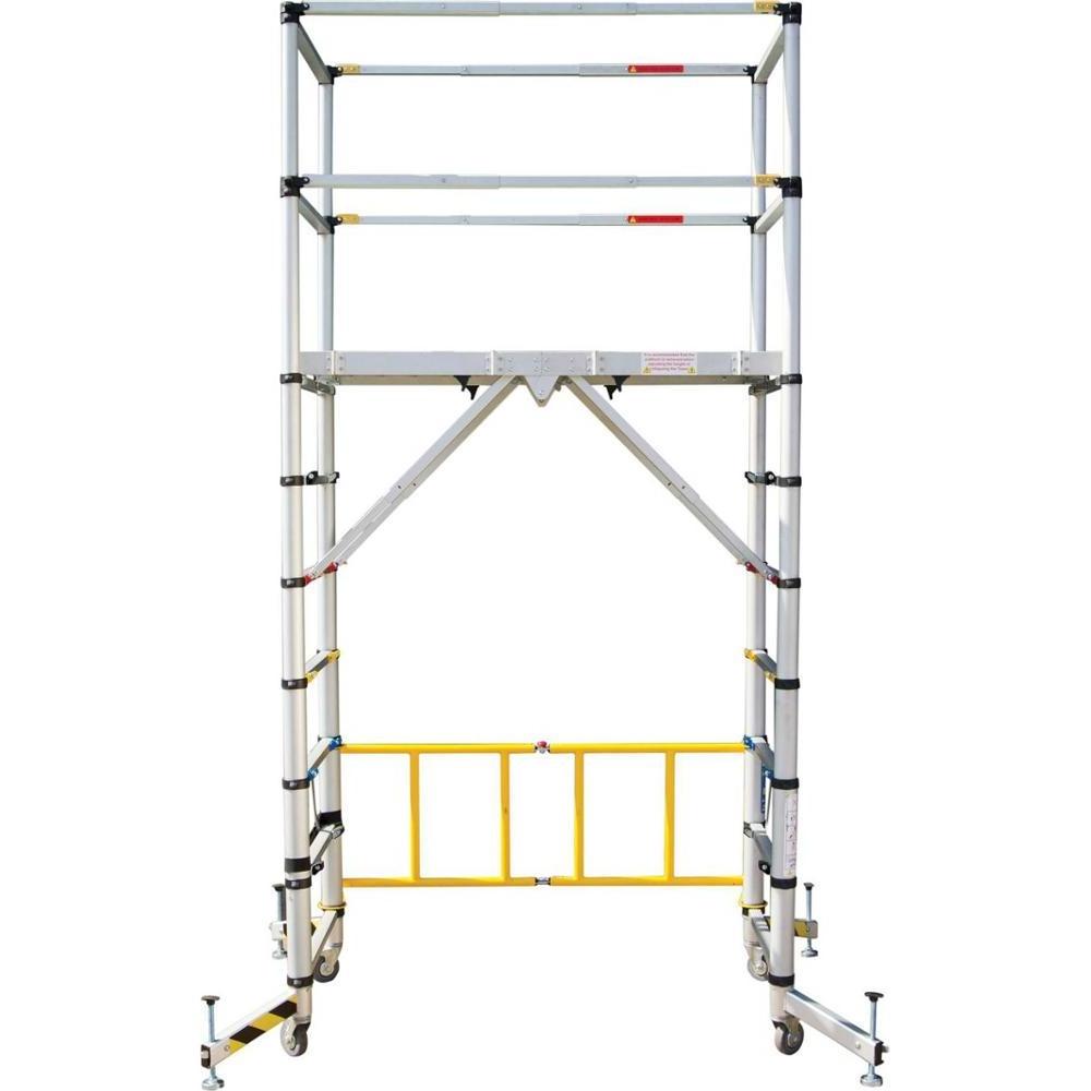 Retractable Scaffold Stair/ Telescopic Scaffolding Tower Ladder With Agility Ladder Set