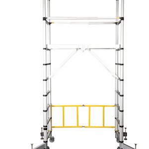 Aluminum scaffolding ladder with best price 6063T5 EN131 certificate SGS, folding step ladder hinge