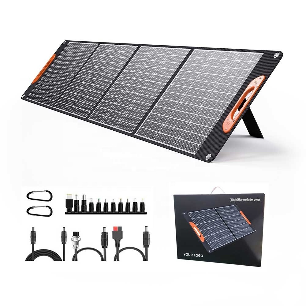 Outdoor Portable Solar Panel Solar Power System Oem Reasonable Price Foldable Solar Panel OEM Color Made in China 120w 100w 400w