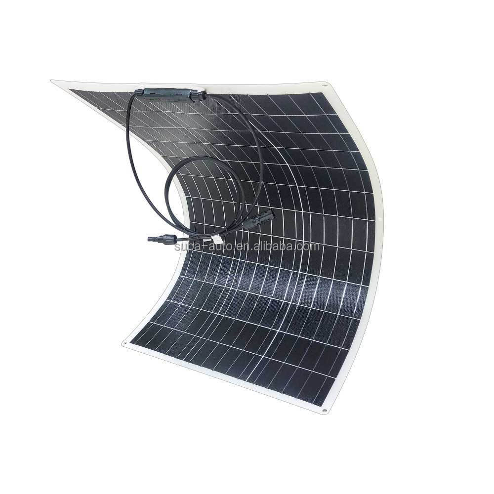 SUPA Solar Panel Flexible European Warehouse 18V 200W  ETFE Rollable Flexible Solar Panel for Car roof, Yacht, Tent, Trucks