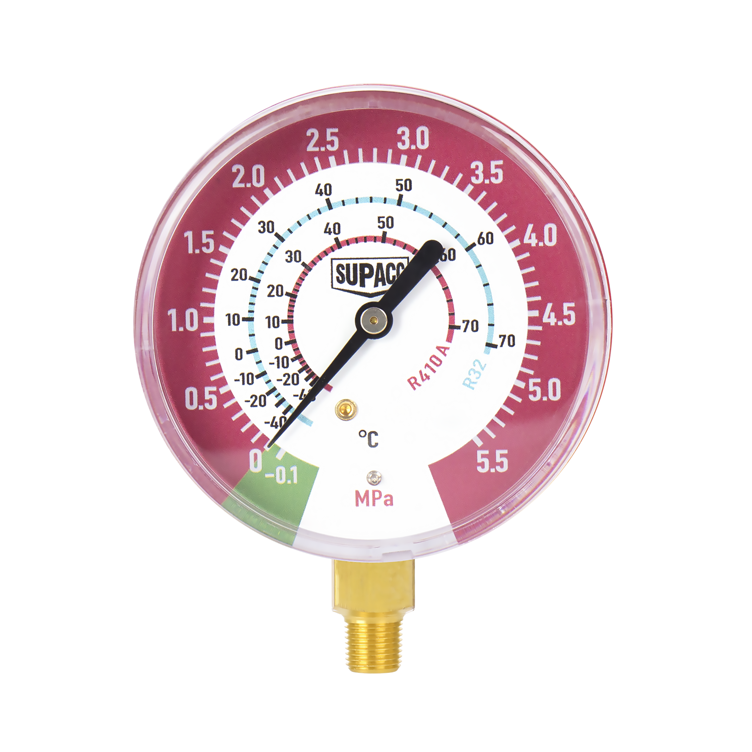 hot sale refrigeration tool parts pressure manifold gauge refrigerant manometer vacuum air pressure gauge