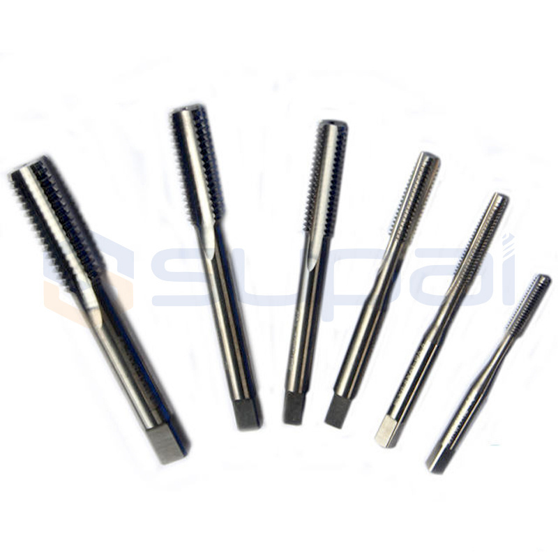 Solid Carbide Spiral/Straight Flute HSS M35 Screw Taps Drill Bit Machine Threading Tap Tool M35 Din371 For Steel