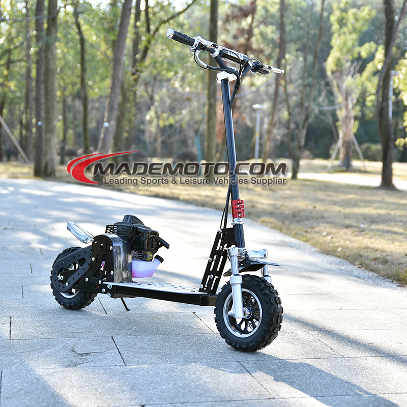 Zip Speed Folding Cheap 2 Stroke 49cc 63cc Gasoline Scooters Mini 4 Stroke 49cc Engine