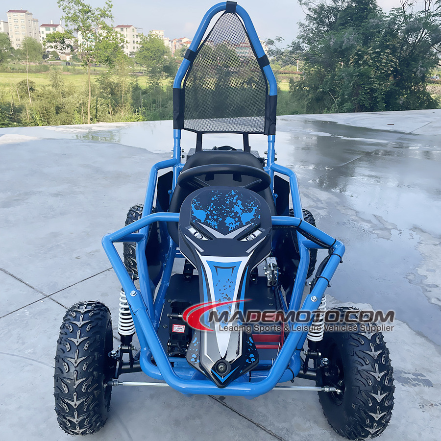 Crazy Ride - 48V 1000W Race Go-Kart Red (GK-008E) 500W Shaft Drive One Seat Electric Go Kart