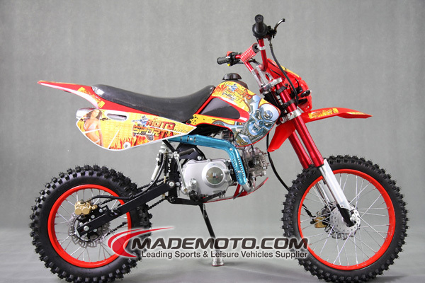 Christmas Gift Air Cooled 4 Stroke Dirt Bike 110cc / Petrol Mini Bike / Mini Motocross Bike