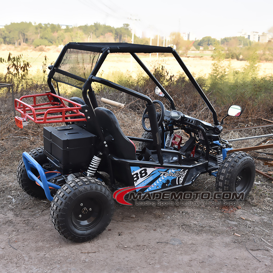 1000w 48v 12ah 20ah Electric Single Seat Mini Off Road Electric Kids Go Kart Dune Buggy