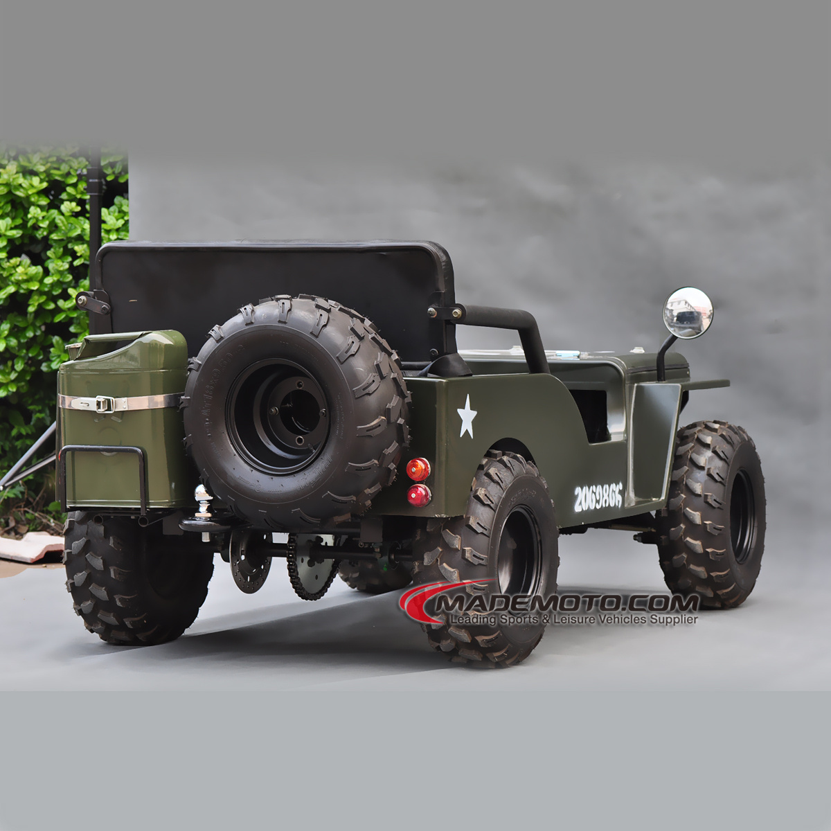 Factory sale china mini jeeps willys 49cc quads for kids petrol cars gas powered atv 50cc 50cc, 110ccc, 125cc, 150cc