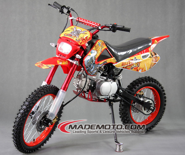 Christmas Gift Air Cooled 4 Stroke Dirt Bike 110cc / Petrol Mini Bike / Mini Motocross Bike