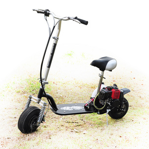 Mini Folding 49cc 50cc Cheap Gas Scooter Low price gas scooter stand up