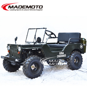 High Quality Best Price Gas Powered 110cc 125cc 150cc Mini Jeep Willys on Big Selling from Original Mini Jeep Factory