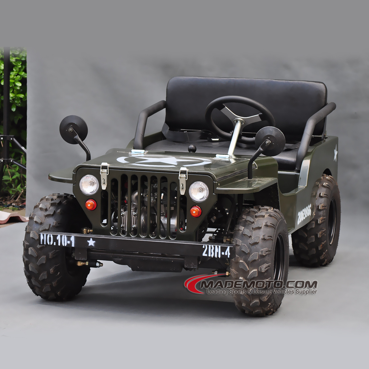 Knl Factory Sale China Mini Jeeps Willys 49cc Quads For Kids Petrol Cars Gas Powered Atv 50cc 50cc,110ccc,125cc,150cc