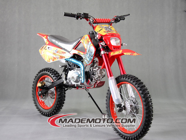 Christmas Gift Air Cooled 4 Stroke Dirt Bike 110cc / Petrol Mini Bike / Mini Motocross Bike