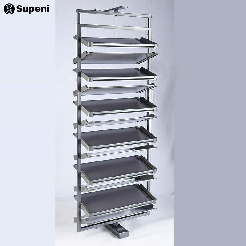 China supplier Supeni  Wardrobe accessories Series 2022 High Quality Rotating Shoes Rack for Wardrobe Storage