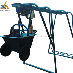 Portable Building Construction Hoist with Electric Engine