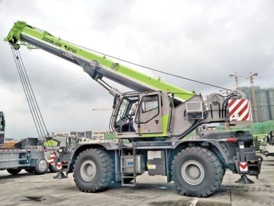 60 Ton Mobile Hydraulic Rough Terrain Crane Truck Crane RT60 with Hot Sale