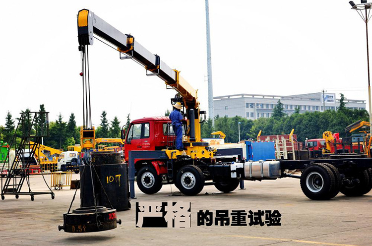 SQ16ZK4Q Truck Mounted Crane 16 Ton Knuckle Boom Truck Mounted Crane for Sale