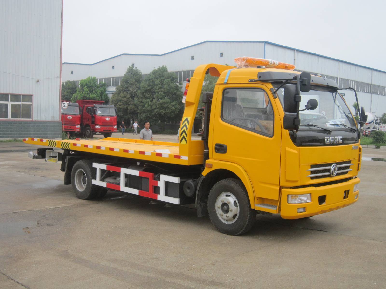 Dongfeng Duolika wrecker truck Yuchai 120HP Euro 3, tow truck wrecker, wrecker body