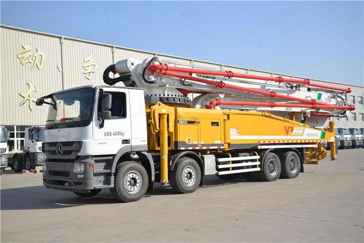 62m HB62K Chinese New Diesel Truck Mounted Concrete Pump Price for Sale