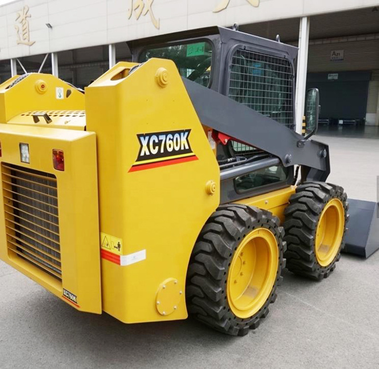 Official 1 Ton Mini Skid Steer Loader XC760K