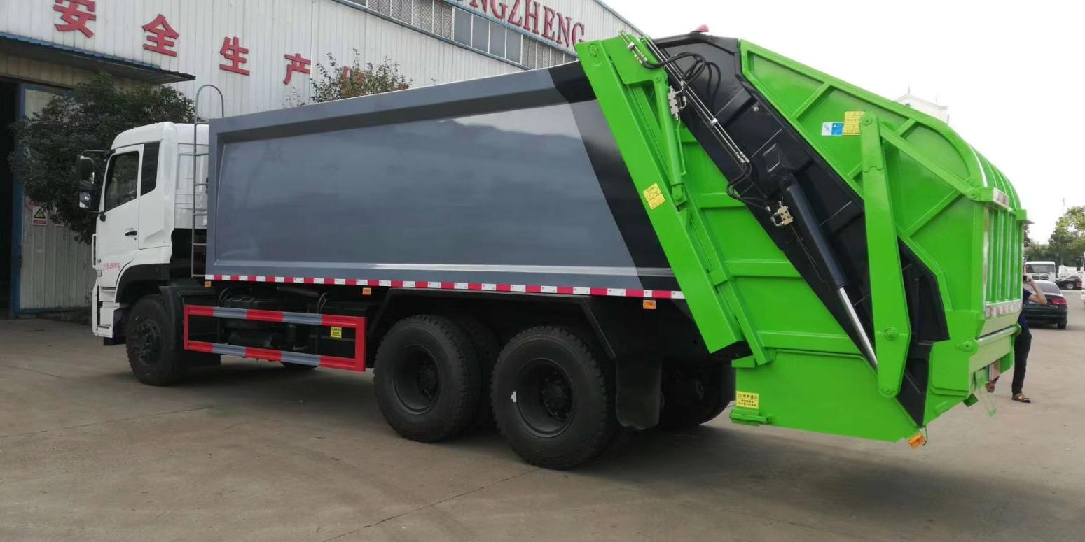 JMC 6CBM garbage compactor truck RHD garbage truck compressive bin cleaning truck for sale