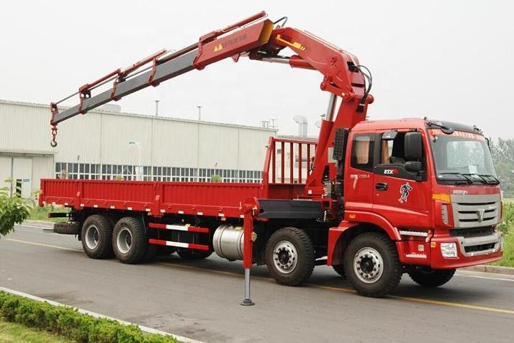 SQ16ZK4Q Truck Mounted Crane 16 Ton Knuckle Boom Truck Mounted Crane for Sale