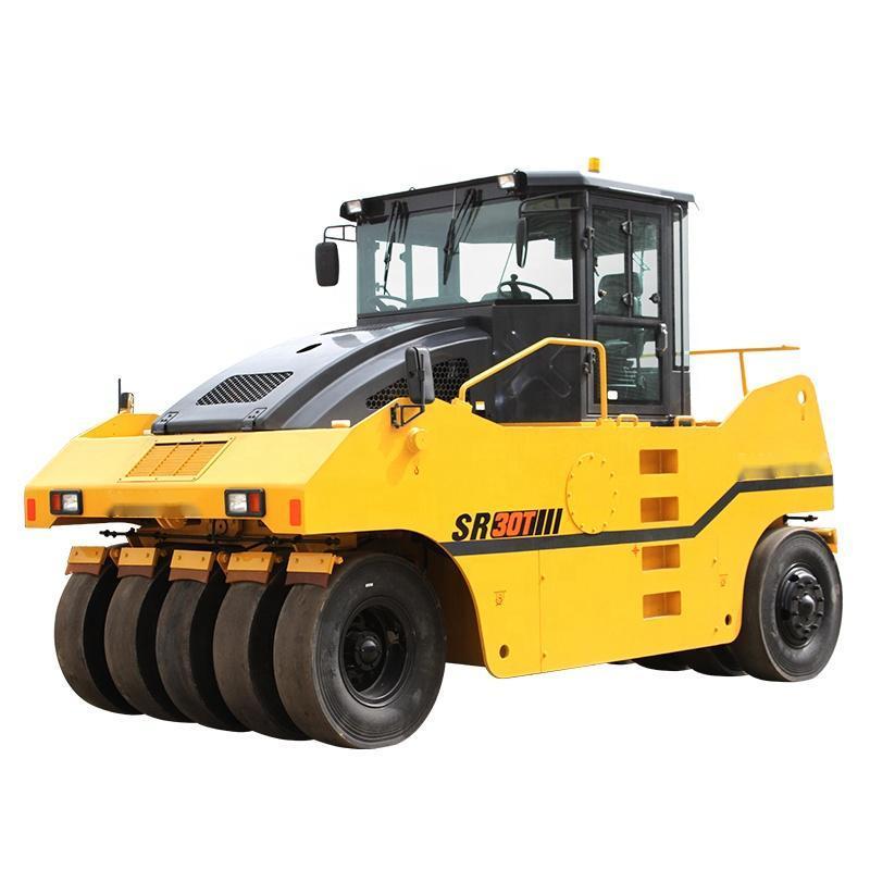 SR30T 30ton rubber tyre roller compactor road roller for Asphalt Road Construction