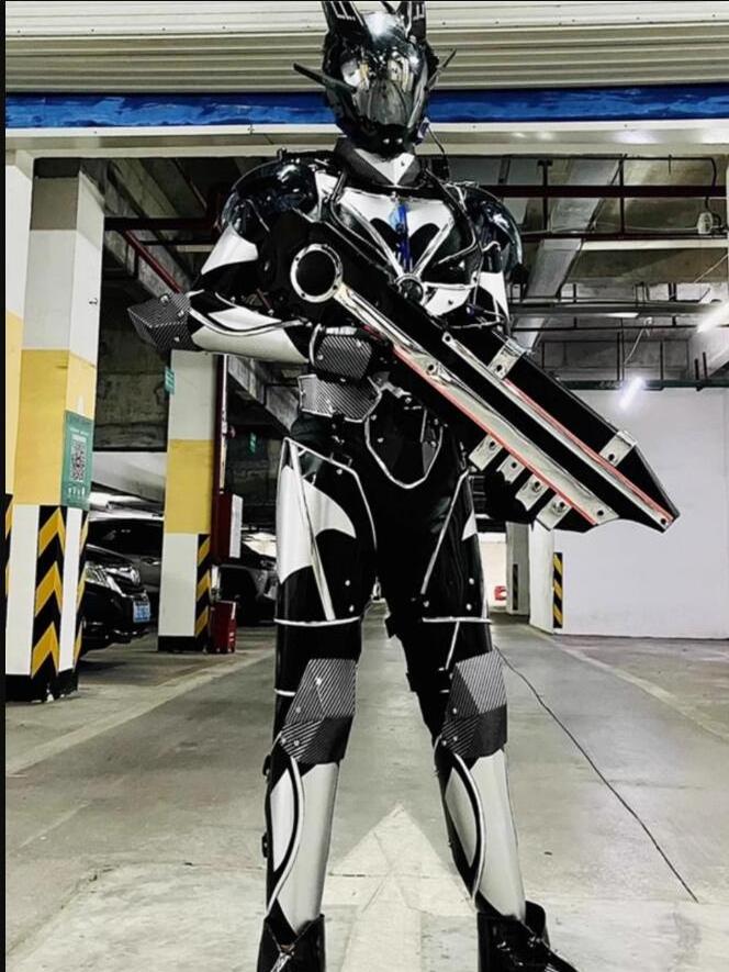 Led Robot Costume For Party Hot Selling Adults Led Robot Stilt Walker Costume Led Robot Costume