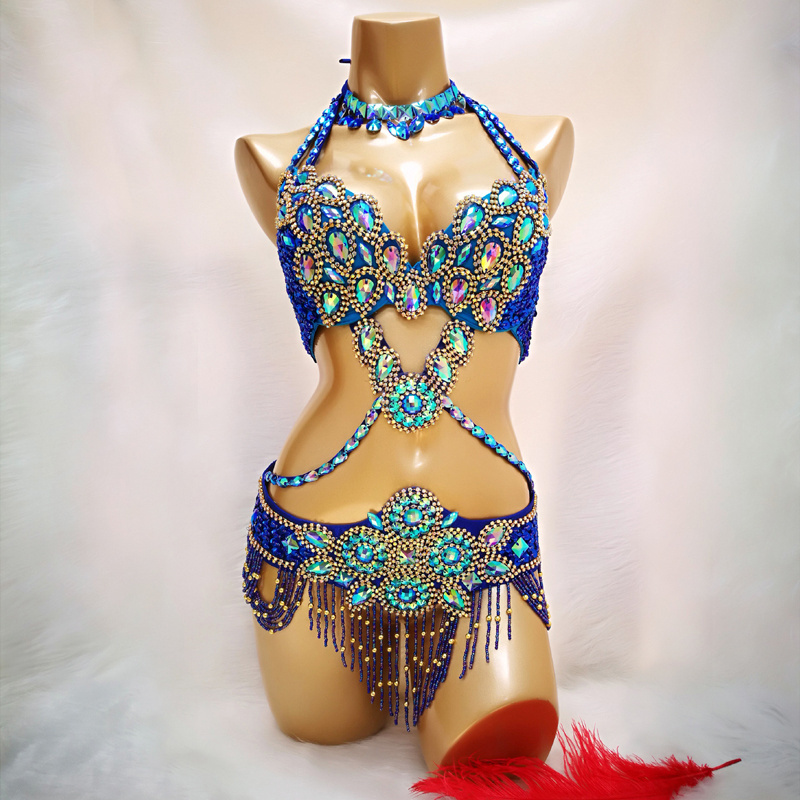 Professional Belly Dance  Bollywood Dancer Stage show women singer bikini costume