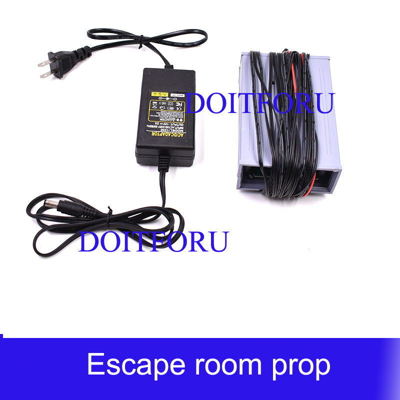 Escape Room Props Put Magnet Sensor props in Right Order to Release Lock Control 12 EM Lock For Exit Room Owner