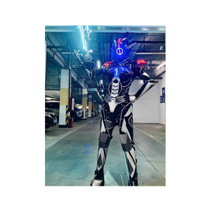 Led Robot Costume For Party Hot Selling Adults Led Robot Stilt Walker Costume Led Robot Costume