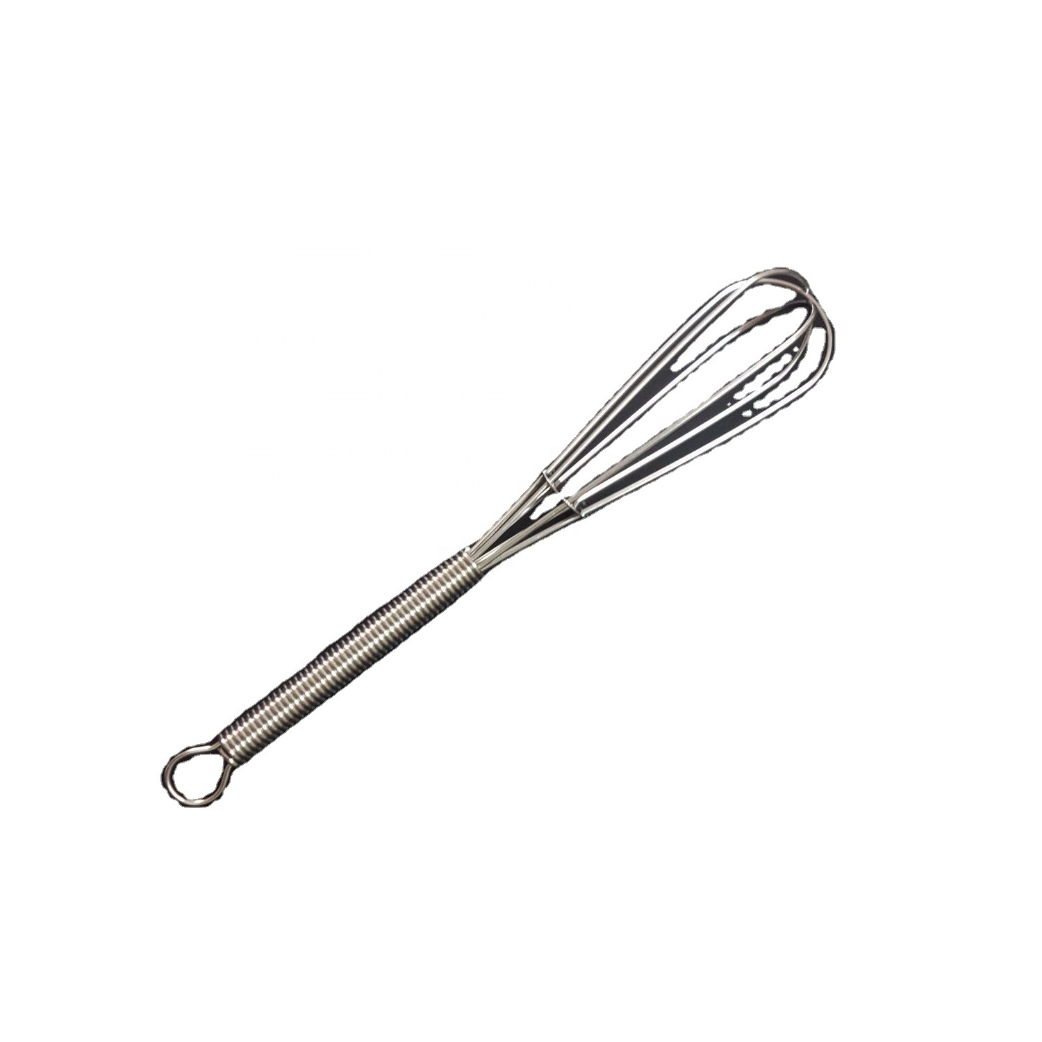 High Durability Fashion 5 inch 3-wire Stainless Steel Kitchen Handle Whisk Mini Egg Stirrer for Home Restaurant Hotel Beater